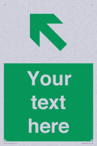 Custom Safe condition: Green Up left arrow